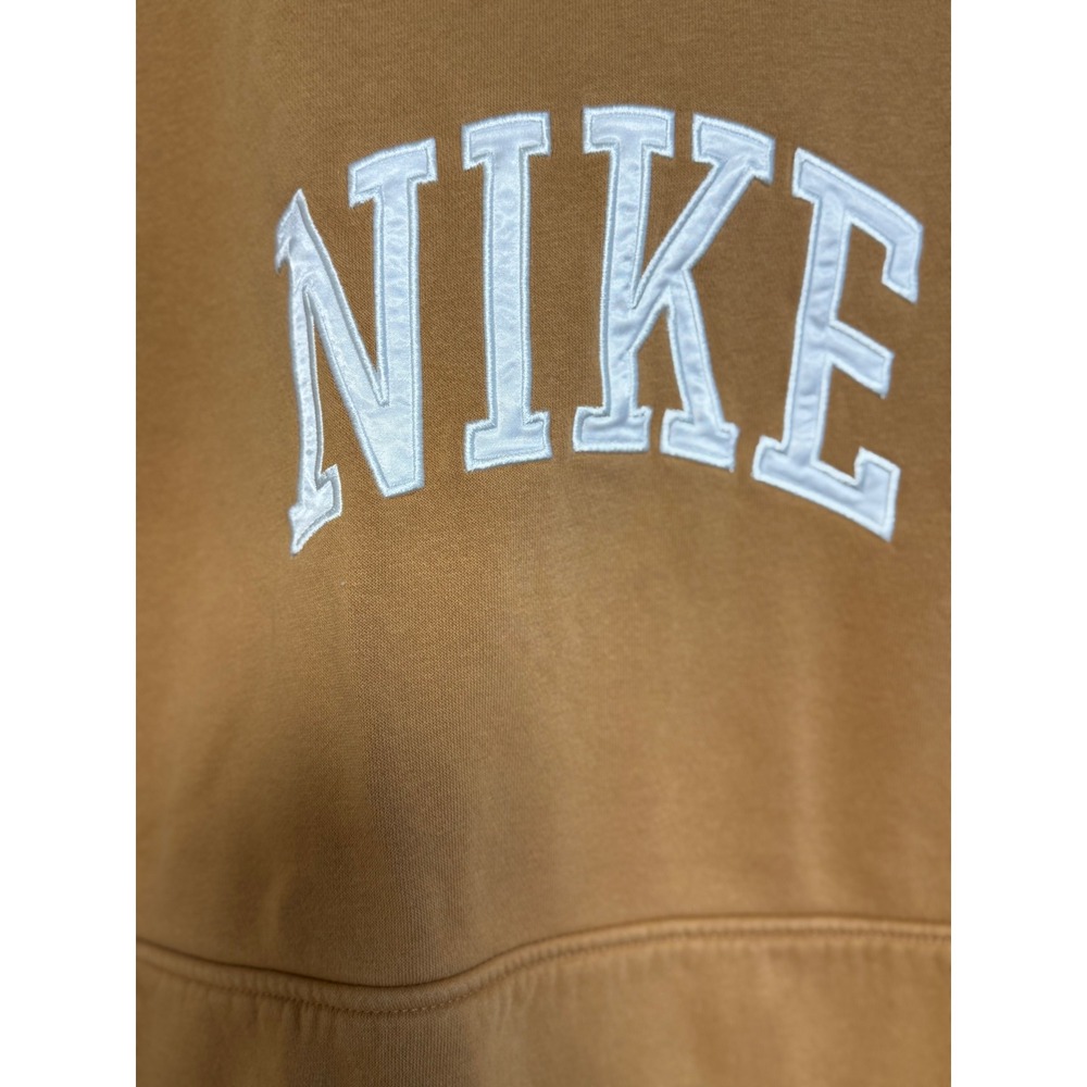 Nike Kids Sportswear Fleece Hoodie and Joggers Tracksuit Set Tan XL/L - Picture 2 of 8
